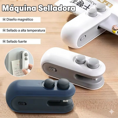 Mini sellador de bolsas plásticas