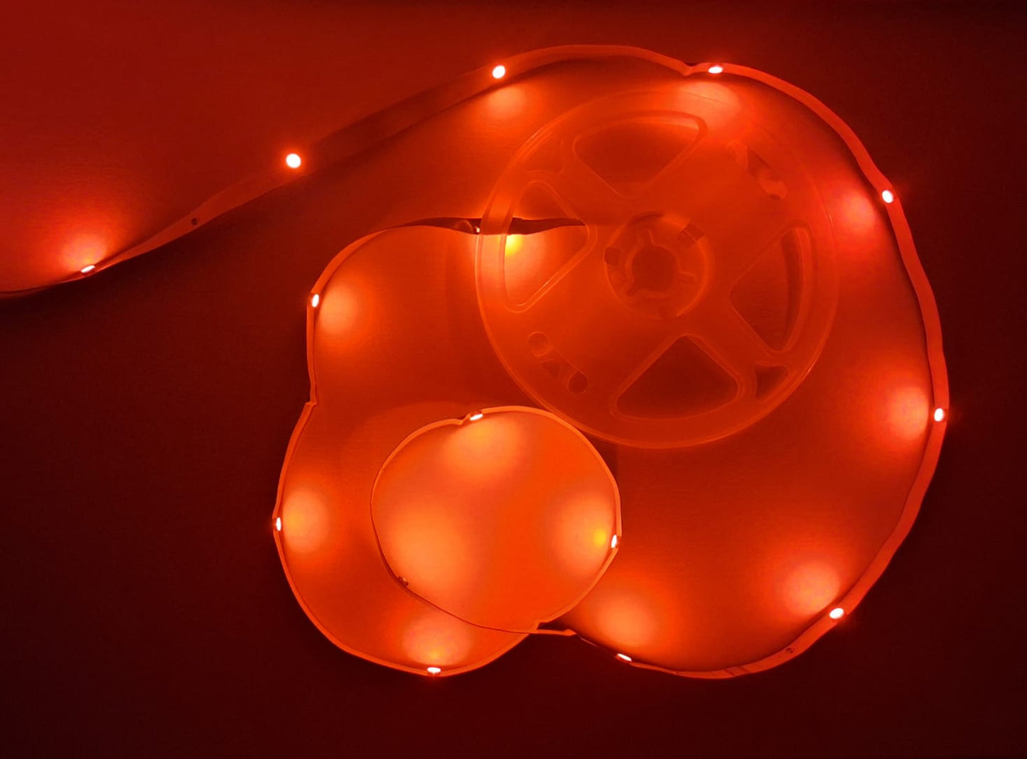 Tiras de luces LED RGB con control remoto